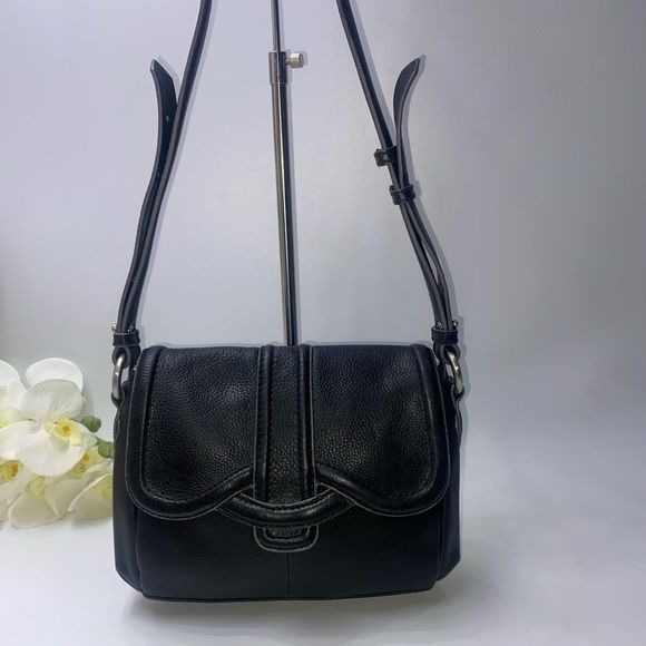 RADLEY LONDON Bags Radley Front Flap Leather Crossbody Bag Black